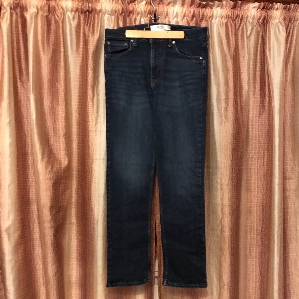 Hollister Slim Straight Men's Dark Blue Jeans size 32/32